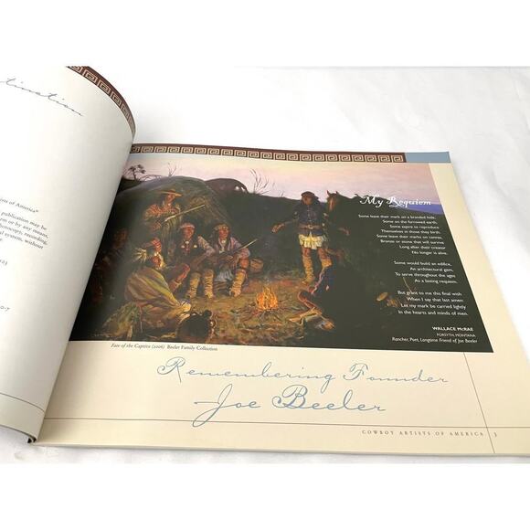 Cowboy Artists of America Paperback 41st Phoenix Art Museum 2006 First Edition - Picture 7 of 12